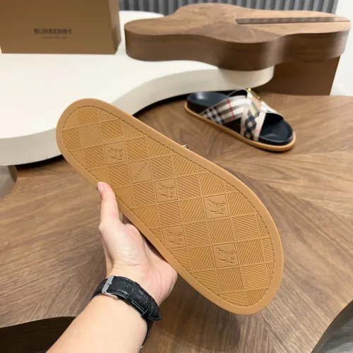 Replica Burberry Slippers For Men #1455705 $60.00 USD for Wholesale