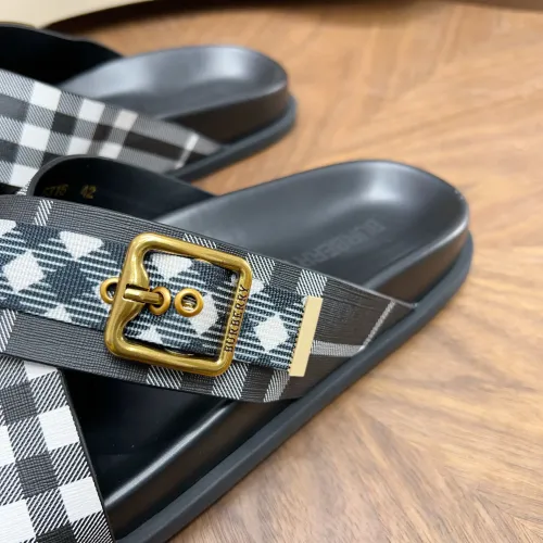 Replica Burberry Slippers For Men #1455706 $60.00 USD for Wholesale