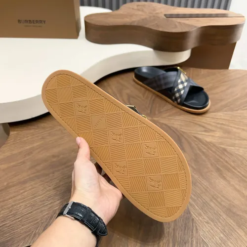 Replica Burberry Slippers For Men #1455707 $60.00 USD for Wholesale