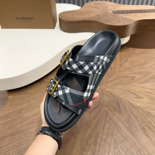 Replica Burberry Slippers For Men #1455709 $60.00 USD for Wholesale