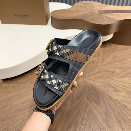 Replica Burberry Slippers For Men #1455710 $60.00 USD for Wholesale