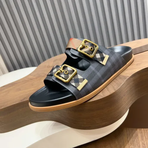 Replica Burberry Slippers For Men #1455710 $60.00 USD for Wholesale