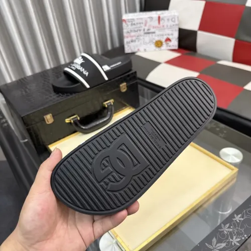 Replica Dolce & Gabbana D&G Slippers For Men #1455715 $45.00 USD for Wholesale