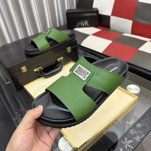 Cheap Dolce &amp; Gabbana D&amp;G Slippers For Men #1455763, $$64.00 USD On Dolce &amp; Gabbana D&amp;G Slippers
