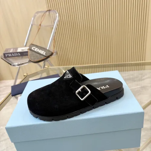 Replica Prada Slippers For Women #1455885 $92.00 USD for Wholesale
