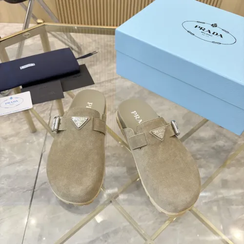 Replica Prada Slippers For Women #1455887 $92.00 USD for Wholesale