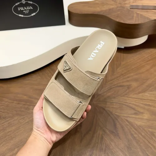 Replica Prada Slippers For Men #1455890 $98.00 USD for Wholesale