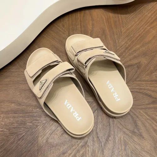 Replica Prada Slippers For Men #1455890 $98.00 USD for Wholesale