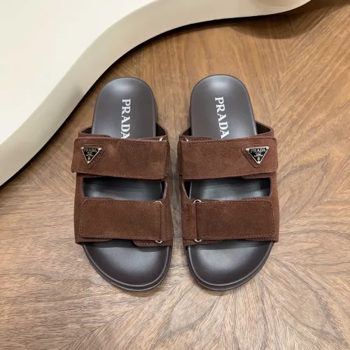 Replica Prada Slippers For Men #1455891 $98.00 USD for Wholesale