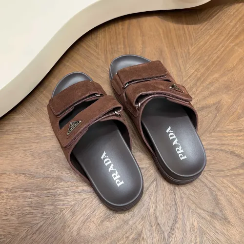Replica Prada Slippers For Men #1455891 $98.00 USD for Wholesale