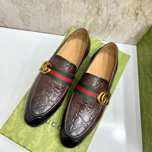 Replica Gucci Oxfords Shoes For Men #1455929 $160.00 USD for Wholesale