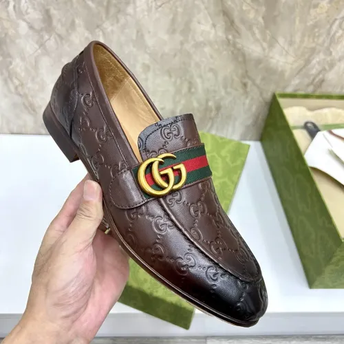 Replica Gucci Oxfords Shoes For Men #1455929 $160.00 USD for Wholesale