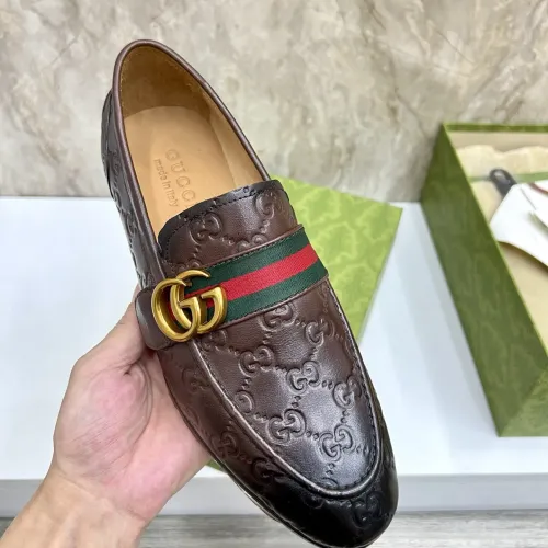 Replica Gucci Oxfords Shoes For Men #1455929 $160.00 USD for Wholesale