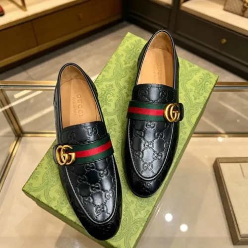 Replica Gucci Oxfords Shoes For Men #1455930 $160.00 USD for Wholesale