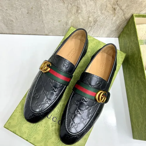 Replica Gucci Oxfords Shoes For Men #1455930 $160.00 USD for Wholesale