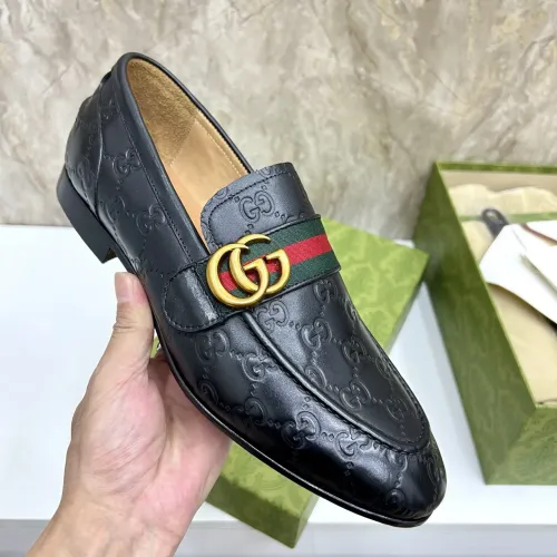 Replica Gucci Oxfords Shoes For Men #1455930 $160.00 USD for Wholesale