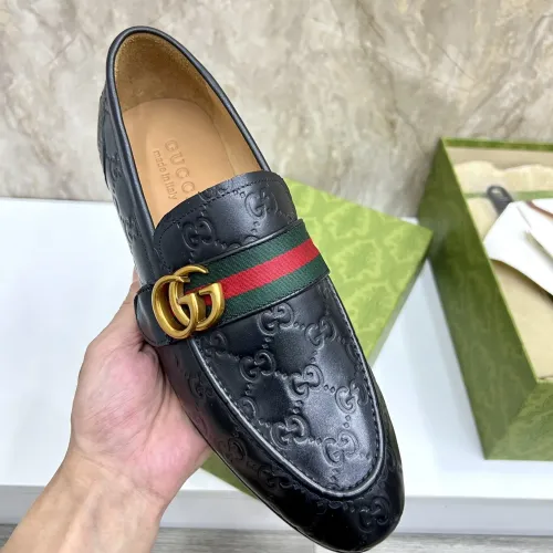 Replica Gucci Oxfords Shoes For Men #1455930 $160.00 USD for Wholesale