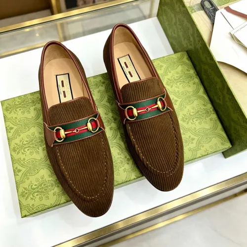Replica Gucci Oxfords Shoes For Men #1455933 $160.00 USD for Wholesale