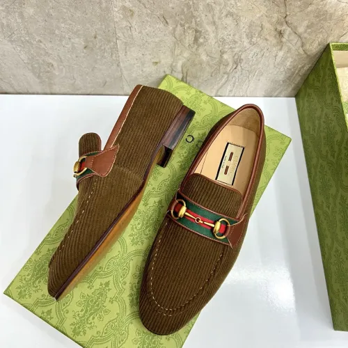 Replica Gucci Oxfords Shoes For Men #1455933 $160.00 USD for Wholesale
