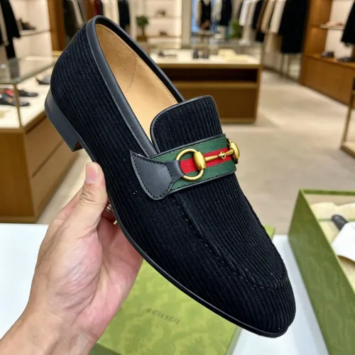 Replica Gucci Oxfords Shoes For Men #1455934 $160.00 USD for Wholesale