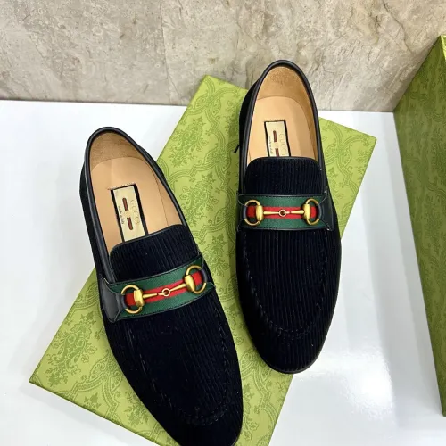 Replica Gucci Oxfords Shoes For Men #1455934 $160.00 USD for Wholesale
