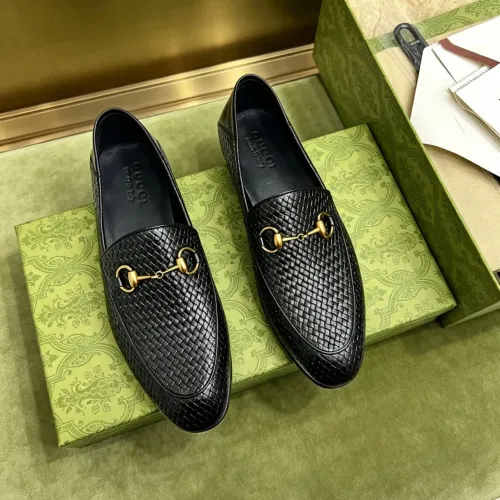 Replica Gucci Oxfords Shoes For Men #1455935 $160.00 USD for Wholesale