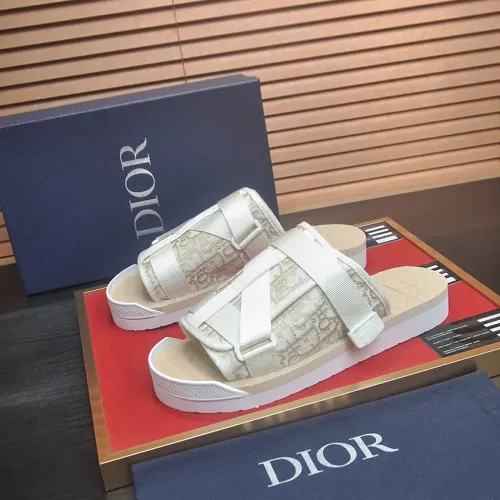 Cheap Christian Dior Slippers For Men #1455988, $$64.00 USD On Christian Dior Slippers