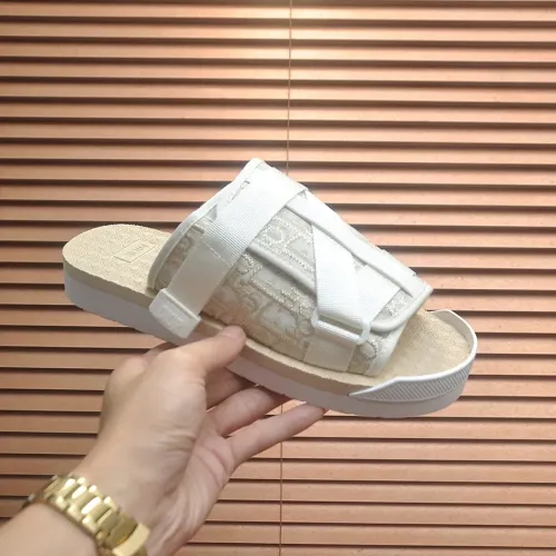 Replica Christian Dior Slippers For Men #1455988 $64.00 USD for Wholesale