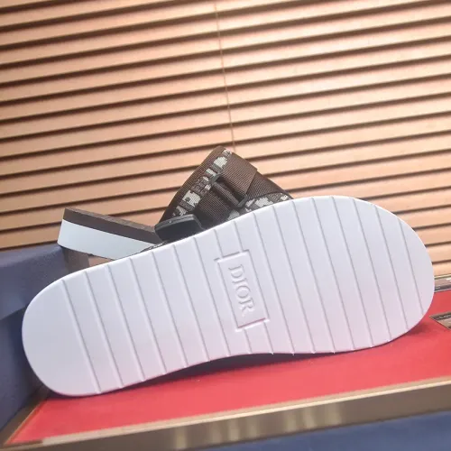 Replica Christian Dior Slippers For Men #1455989 $64.00 USD for Wholesale