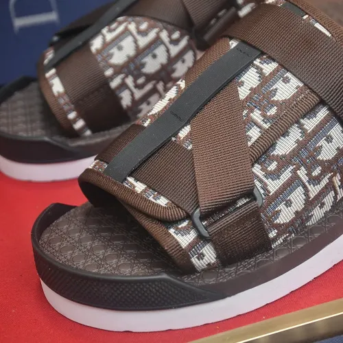 Replica Christian Dior Slippers For Men #1455989 $64.00 USD for Wholesale