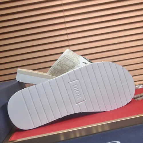 Replica Christian Dior Slippers For Men #1455991 $68.00 USD for Wholesale
