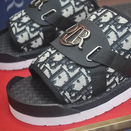 Replica Christian Dior Slippers For Men #1455992 $68.00 USD for Wholesale