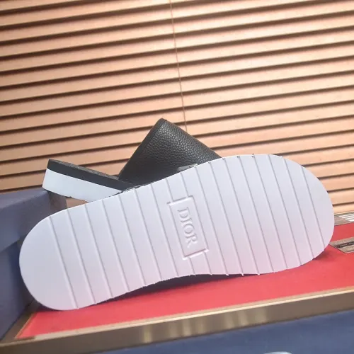 Replica Christian Dior Slippers For Men #1455994 $68.00 USD for Wholesale