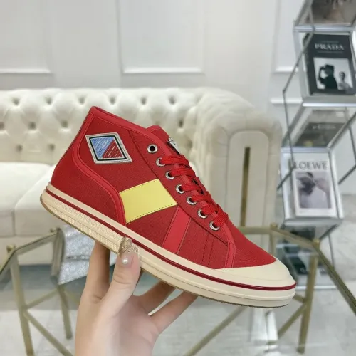 Replica Bottega Veneta BV High Tops Shoes For Women #1456015 $98.00 USD for Wholesale