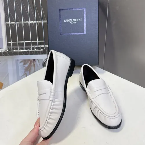 Replica Yves Saint Laurent YSL Leather Shoes For Women #1456115 $118.00 USD for Wholesale
