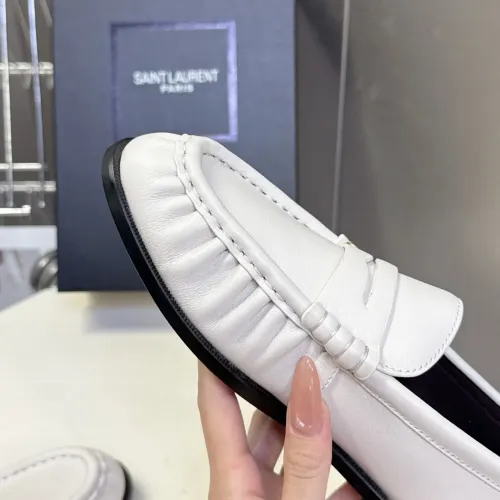 Replica Yves Saint Laurent YSL Leather Shoes For Women #1456115 $118.00 USD for Wholesale