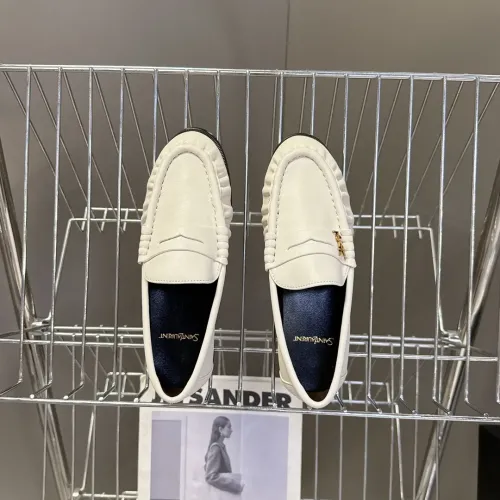 Replica Yves Saint Laurent YSL Leather Shoes For Men #1456116 $125.00 USD for Wholesale