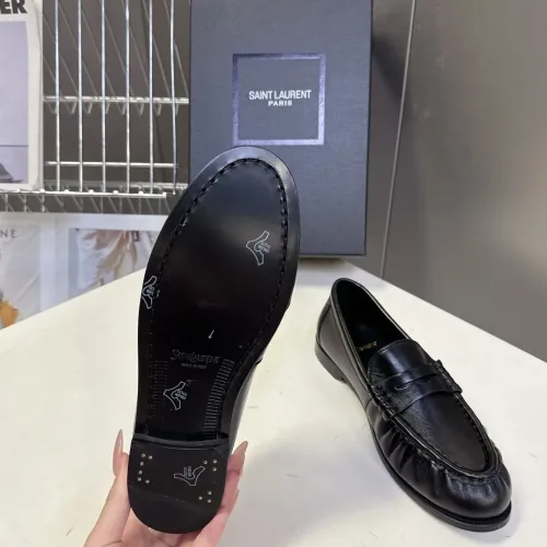 Replica Yves Saint Laurent YSL Leather Shoes For Women #1456117 $118.00 USD for Wholesale