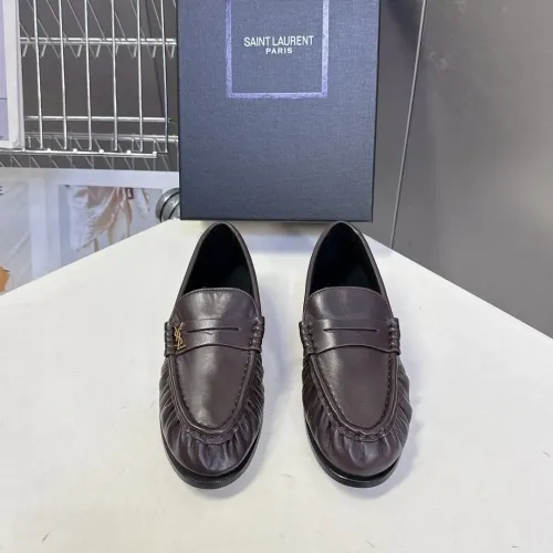 Replica Yves Saint Laurent YSL Leather Shoes For Women #1456119 $118.00 USD for Wholesale