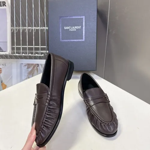 Replica Yves Saint Laurent YSL Leather Shoes For Women #1456119 $118.00 USD for Wholesale