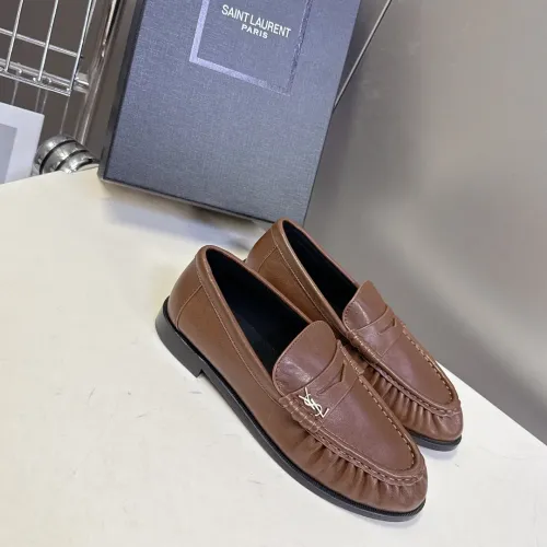 Cheap Yves Saint Laurent YSL Leather Shoes For Women #1456121, $$118.00 USD On Yves Saint Laurent YSL Leather Shoes