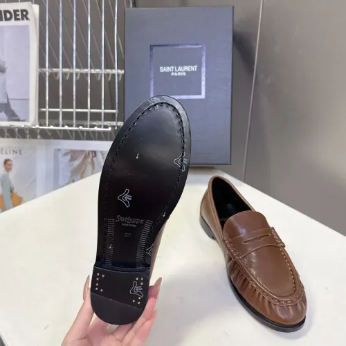 Replica Yves Saint Laurent YSL Leather Shoes For Men #1456122 $125.00 USD for Wholesale