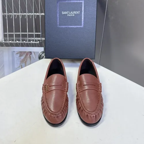 Replica Yves Saint Laurent YSL Leather Shoes For Men #1456124 $125.00 USD for Wholesale