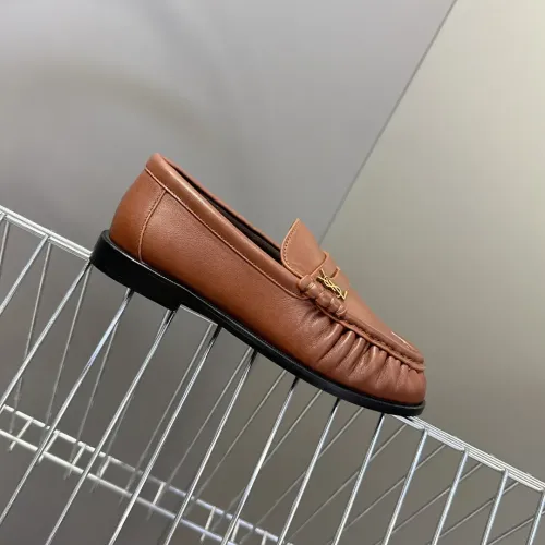 Replica Yves Saint Laurent YSL Leather Shoes For Men #1456124 $125.00 USD for Wholesale