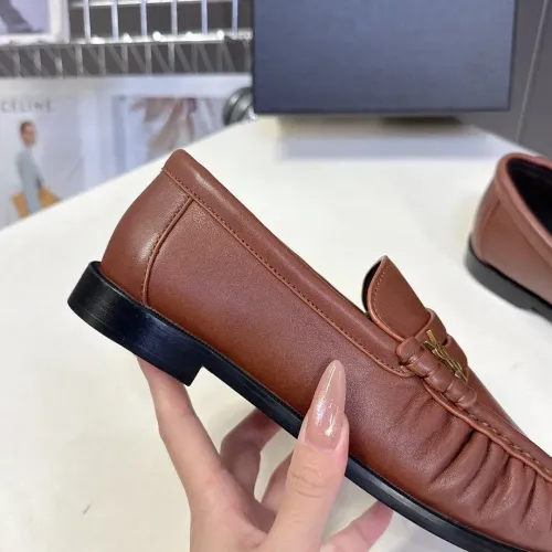Replica Yves Saint Laurent YSL Leather Shoes For Men #1456124 $125.00 USD for Wholesale