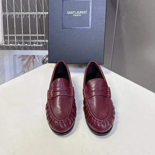 Replica Yves Saint Laurent YSL Leather Shoes For Men #1456126 $125.00 USD for Wholesale