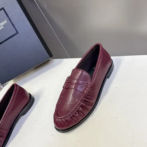 Replica Yves Saint Laurent YSL Leather Shoes For Men #1456126 $125.00 USD for Wholesale