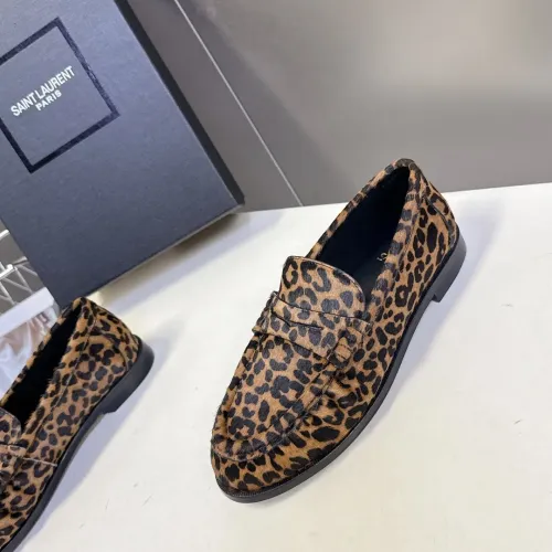 Replica Yves Saint Laurent YSL Leather Shoes For Women #1456127 $118.00 USD for Wholesale