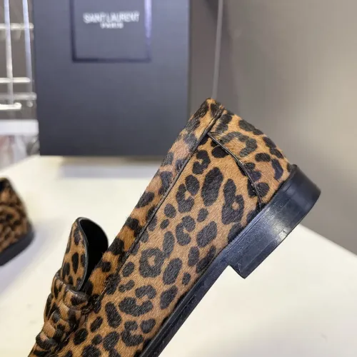 Replica Yves Saint Laurent YSL Leather Shoes For Women #1456127 $118.00 USD for Wholesale