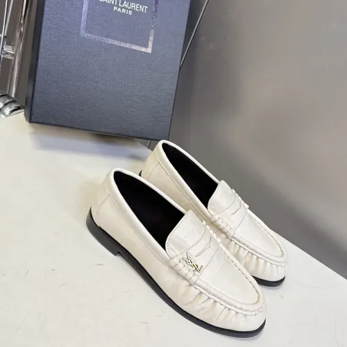 Cheap Yves Saint Laurent YSL Leather Shoes For Women #1456129, $$118.00 USD On Yves Saint Laurent YSL Leather Shoes